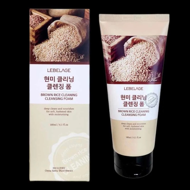 Jabon Espuma Limpiadora Facial / Arroz & Baba De Caracol_2pz