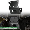 GRAND ORANGE Winch Mount Plate Bracket Compatible with Honda Foreman