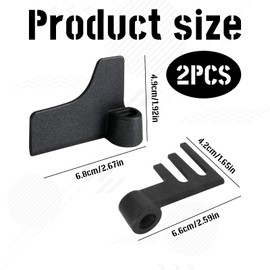 Breadmaker Paddle for Panasonic, 2Pcs Breadmaker Spares for Panasonic, Bread Maker Spares for Panasonic, Teflon Coated Bread Paddle for Panasonic SD256 SD257 SD2511 SD2510 SD2500 SD2501