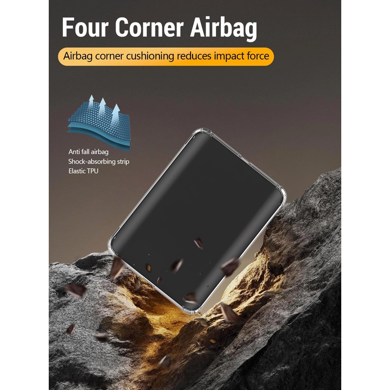 for Nook GlowLight Plus 2019 Tablet Case 7.8 Inch, Transparent