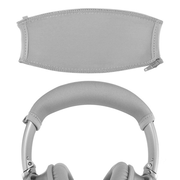 Geekria Flex Fabric Headband Cover Compatible with Bose QuietComfort QC35