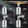 Teengse 2Pcs Automatic Water Level Control Float Valve 304 Stainless
