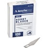 AccuTec Pro Hobby Blades #11 Standard Refill - Case-Pack, 1000-Blades