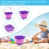 2PCS Fishing Net with Bucket Set, Collapsible Fishing Landing Net