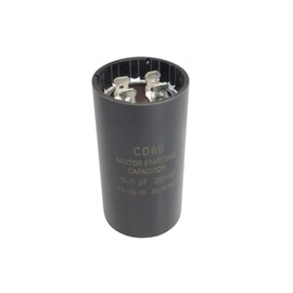 59-71 MFD (uF) 220VAC CD60 Circular Motor Starting Capacitors Compatible with Franklin Control Box 2801054915 275464105,CRC 2824075015 1/2 and 3/4 HP Well Pumps and Others.