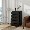 Modern Chest of Drawers, 4/5/6 Drawer Dresser Without Handles Floor