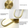 JAYMP Modern Wall Sconce 4000K Dimmable LED Wall Light Fixture,