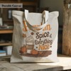 Autumn Pumpkin and Coffee Tote Bag, Pumpkin Spice and Everything