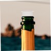 LABRIMP 100pcs Clear Plastic Stoppers for Wine Bottles Shaker Plugs