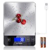 Digital Food Scale, Stainless Steel, LCD Display, for Cooking, Baking,