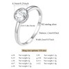FindChic 925 Silver Cubic Zirconia Heart / Round / Square