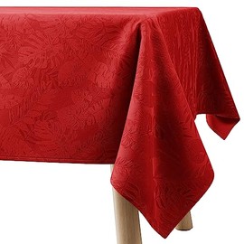 Filumi Eris Tablecloth 120 x 120 cm Red Washable for Indoor Outdoor Use Monster Pattern