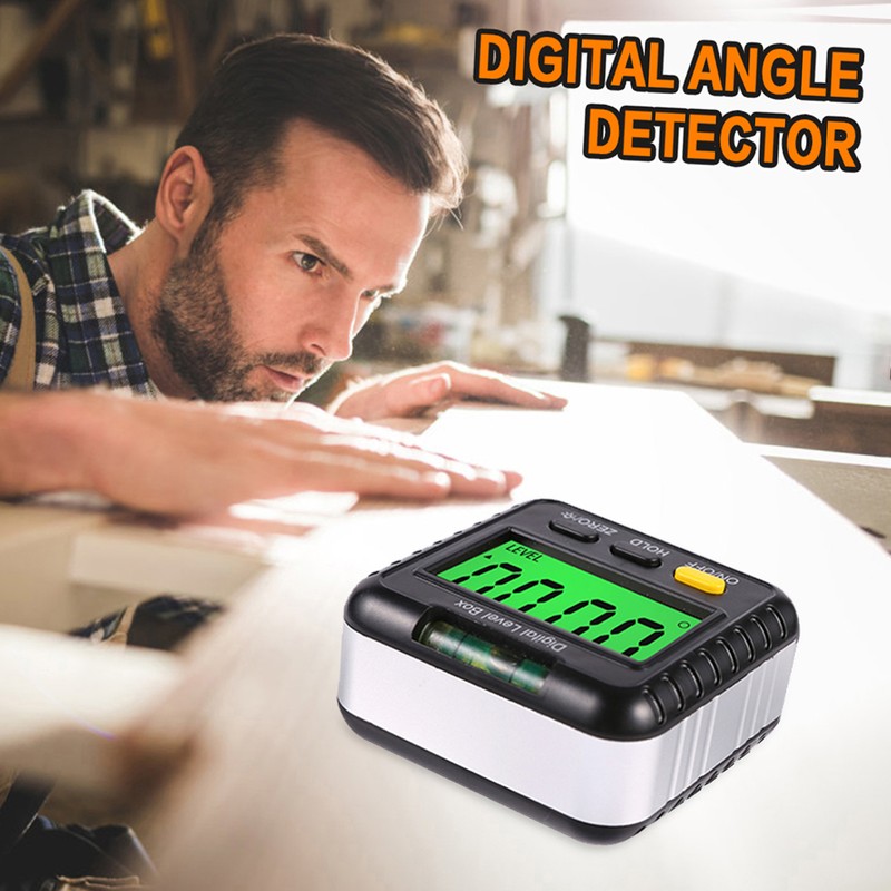 Digital Angle Finder Gauge 360 Degree Mini Digital Protractor Inclinometer