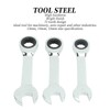 3Pcs Ratchet Wrench 72 Tooth 13mm 14mm 15mm Tool Steel
