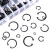 Hilitchi 300-Pcs [15-SIZE] Alloy Steel Internal Circlip Snap Retaining Clip