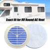 Hoypeyfiy 6 or 12Pcs 5.25 Inches RV Air Filter, Round
