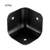 sourcing map 8pcs Box Case Corner Protection Edge Protection Metal