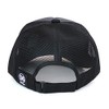 56design Circle Mesh Cap Cap (Black x White)