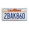 Back to The Future | 2BAK860 | Metal Stamped License