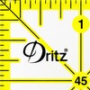 Dritz Seam Width Gauge Sewing Accessories, Clear