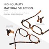 kunchu Reading Glasses for Women Men,Stylish Small Square Blue Light
