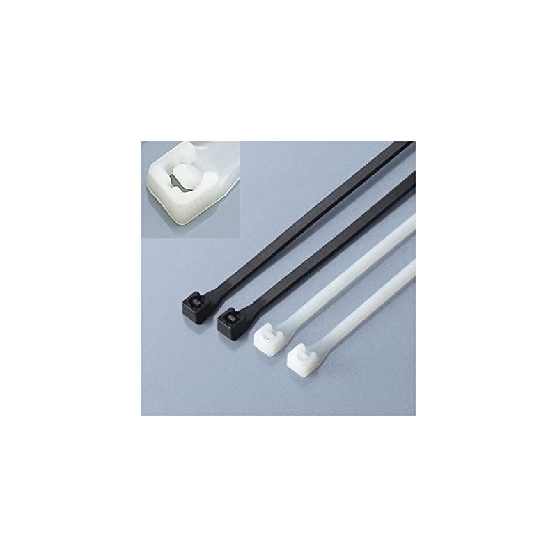 Goobay 17068 Cable tie; weather resistant nylon black - 100