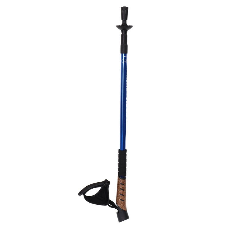 Outdoor Hiking Cane 3 Section Telescopic Walking Cane Adjustable Height