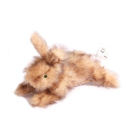 All for Paws Brown Rabbit Pet Plush Toys, Dog Squeaker Toy, Large
