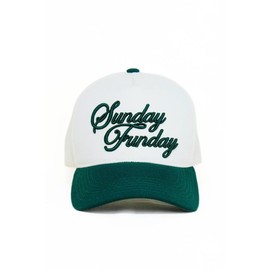 Gorra Spruce Kiblo Ajustable Corona Alta Visera Curva Sunday Funday Verde | Unitalla