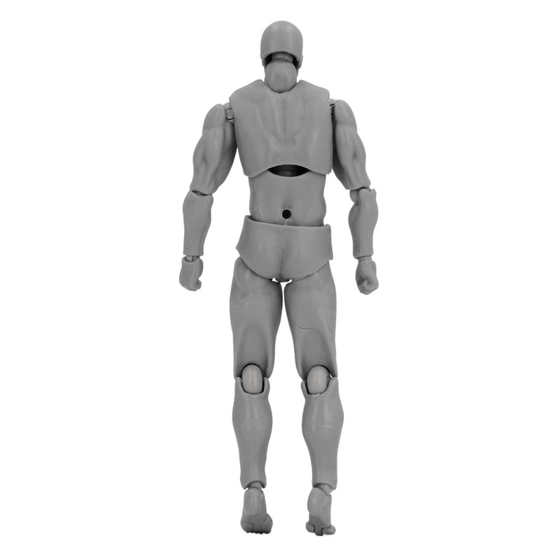 Figure Model PVC Action Figure Drawing Model Movable Joint Pedestal