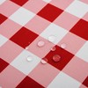 VEDACHIC Red Checkered Tablecloth 60 x 102 Inch Rectangle Table