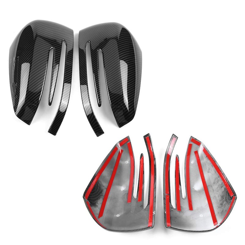 Funda para espejo retrovisor lateral de fibra de carbono para