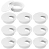 20Pack 2" Black Desk Grommet, HNBun Wire Cable Hole Cover