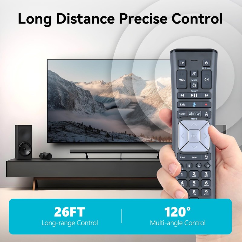 MOVHEIYL XR11 Replacement Voice Remote Control Compatible with Comcast/Xfinity XR11