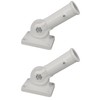 2Pcs Adjustable Flag Pole Holder Aluminium Alloy Metal Wall Mount