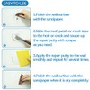 Drywall Patch Repair Kit with Scraper, 2 Pack Wall Spackle
