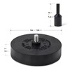 FOSHIO 3 Pack Decal Remover Eraser Wheel Tool Kit, 20mm