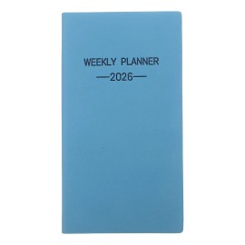 Planificador De Calendario Semanal A6: Bloc De Notas Portáti