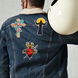 HEYTRCO - 9 parches para planchar con meme de Jesús, rezando Jesús Loves Me Rock parches bordados para ropa, apliques tácticos personalizados con eslogan para sombreros, jeans, chaquetas, bolsos,