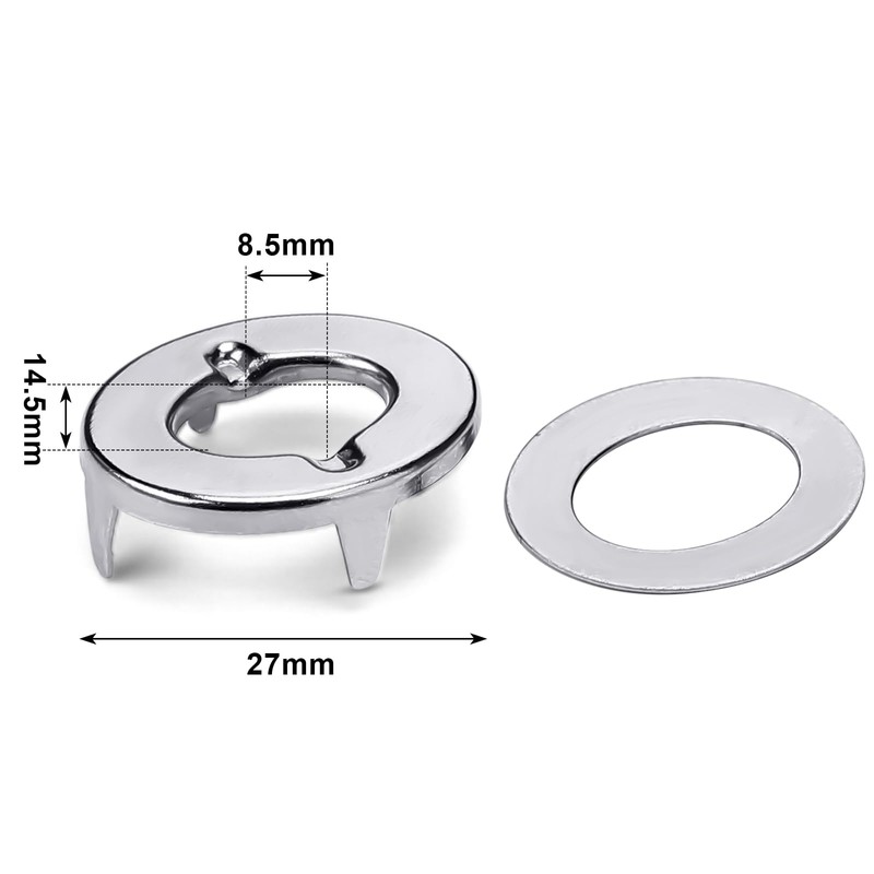 Gisafai 10 Sets Canvas Twist Lock Fasteners, Turn Button Fasteners,