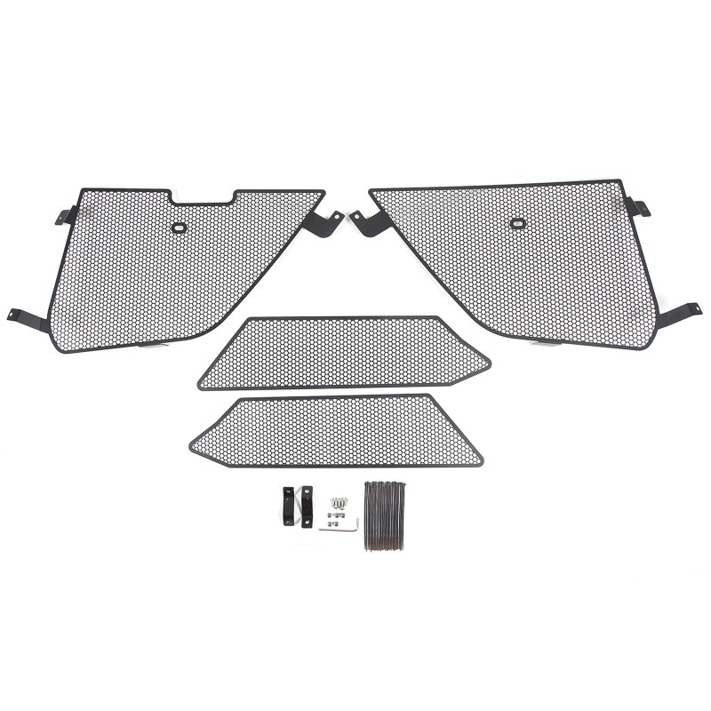 Ynei Black Stainless Side Intake Mesh Grille Insert GUARD Fits