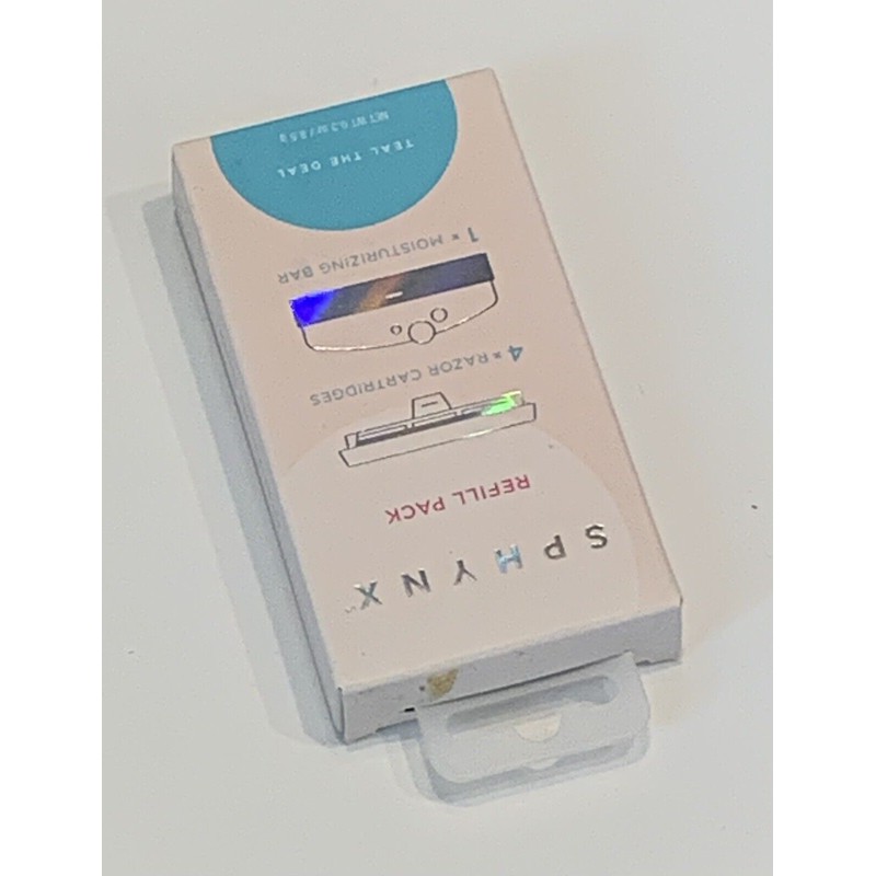 Sphynx Portable Razor Refill Pack TEAL THE DEAL Cartridges &