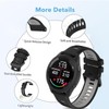 Waterproof Bands Compatible with Garmin Forerunner 265 Watch Band/Garmin Forerunner
