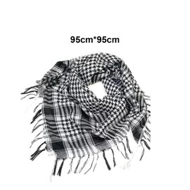 Niwieoi 1 Pieces Palestine Scarf,Keffiyeh,Palestinian Scarf,Keffiyeh Palestinian Scarf,Shemagh Scarf Men,Desert Shemagh Scarf,effiyeh Scarf Men,Palestinian Scarf For Women