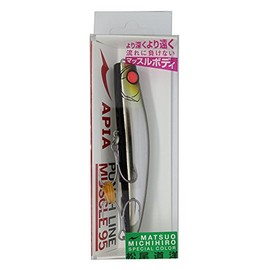 Apia Lure Punch Line Muscle #95 #15 Black Silver Salashi