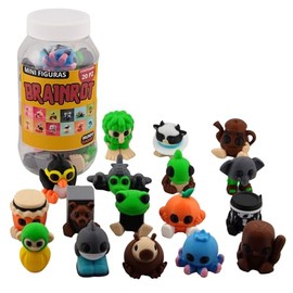 Bote de 20 Mini Figuras Brainrot Edicion Bebe, Tralalero Tung Sahur 67, Steal a Brainrot Juguete Fiestas