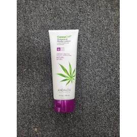 Andalou Naturals Cannacell Botanical Body Lotion Patchouli and Basil Mint 8 oz