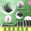 Enchantress Lash Clusters Kit 8–14mm Short Fluffy Wispy Eyelash Clusters