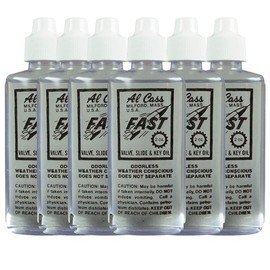 Al Cass Fast 341 Valve Oil - Pack of 6