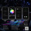 6W Small Size Car Twinkle Fiber Optic Starlight Headliner Kit,